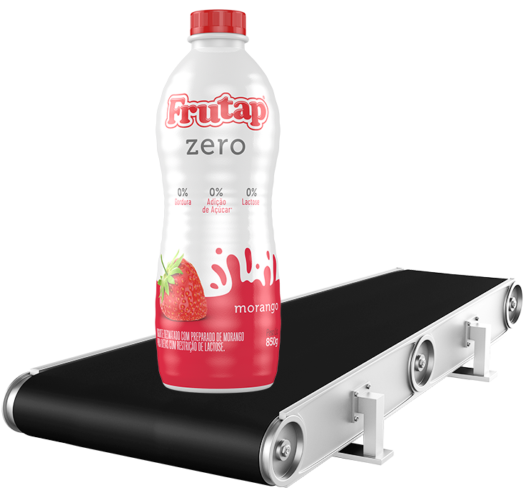 Iogurte Zero Morango 850g