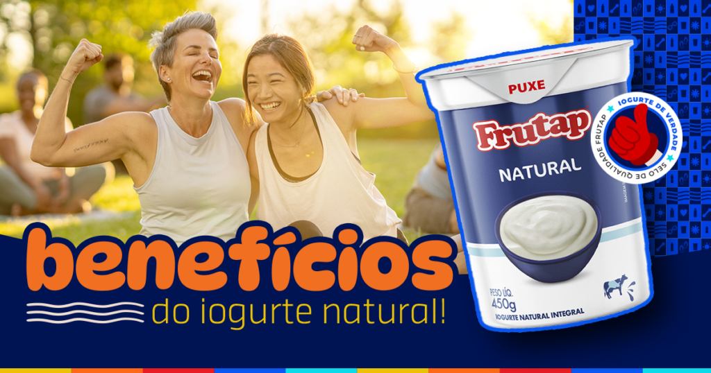 Aumenta imunidade e melhora o intestino: benefícios do iogurte natural!